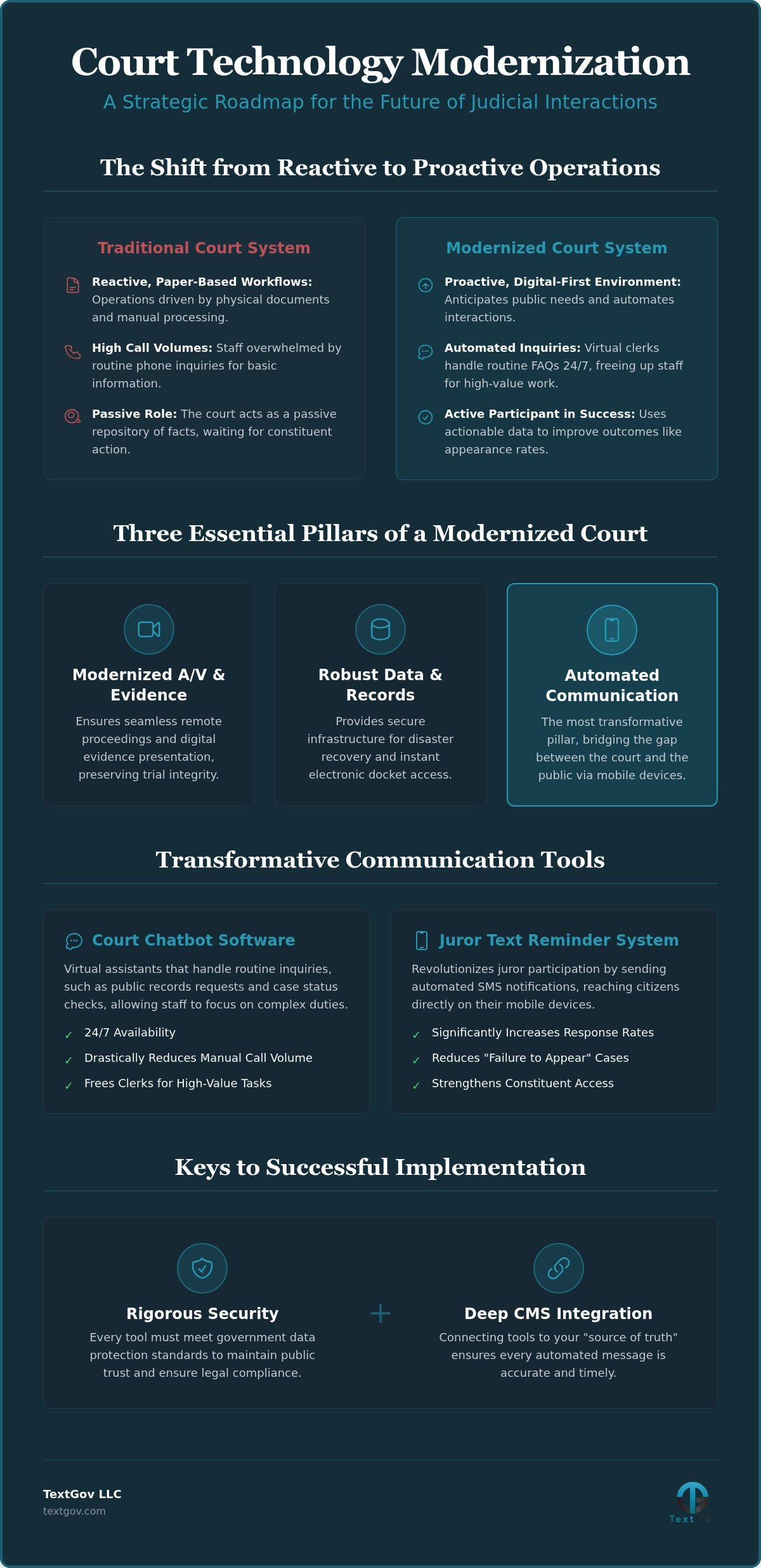 Court Technology Modernization: A Strategic Framework for 2026